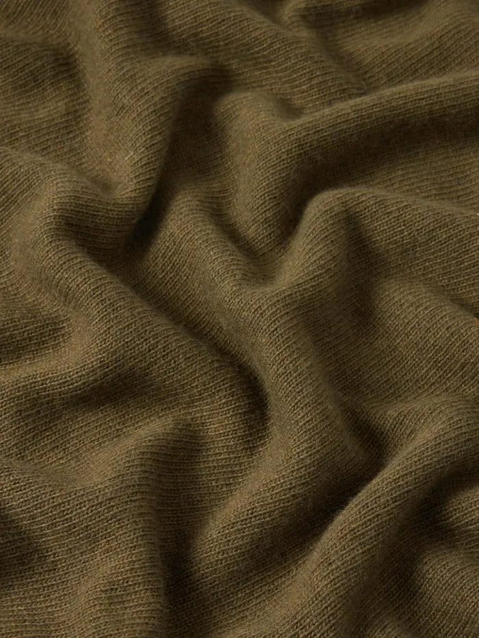 Jigsaw Wool Cashmere Blend Drape Poncho Green Women Ponchos and Scarves
