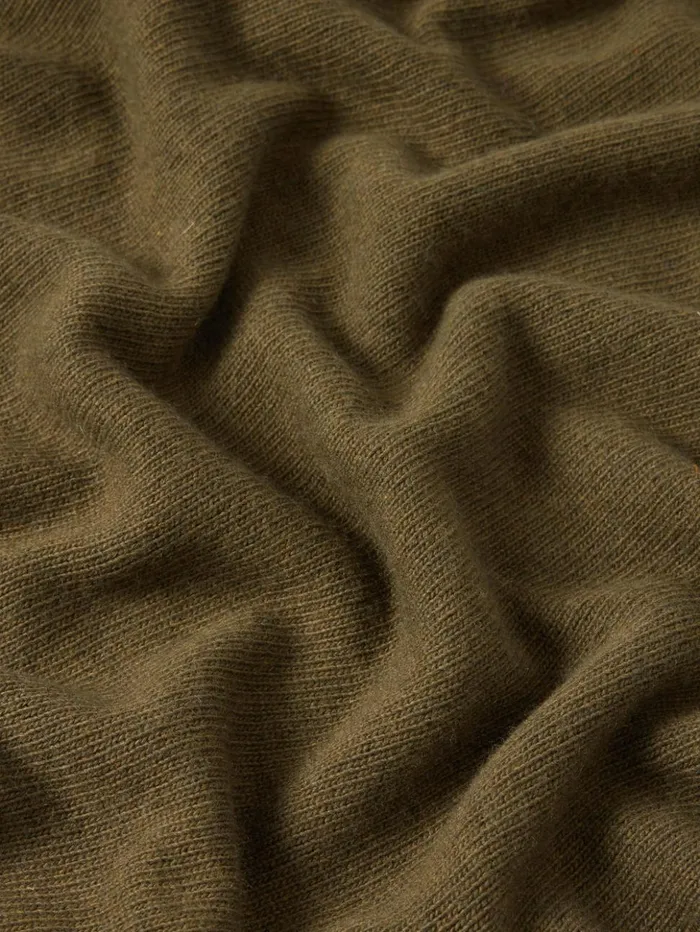 Jigsaw Wool Cashmere Blend Drape Poncho Green Women Ponchos and Scarves