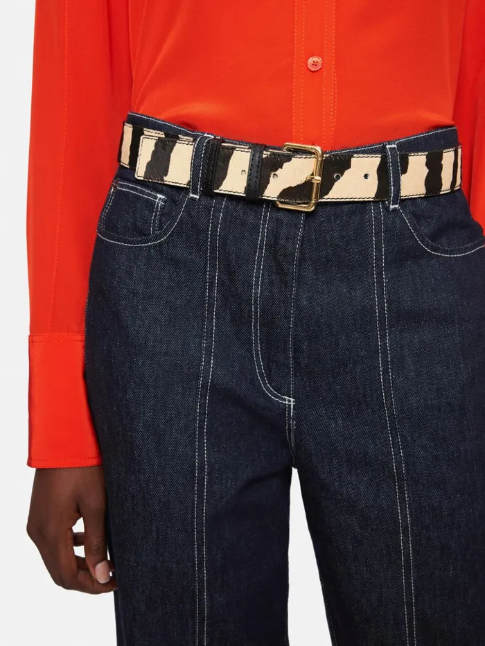 Jigsaw Zebra Belt Zebra Women Belts