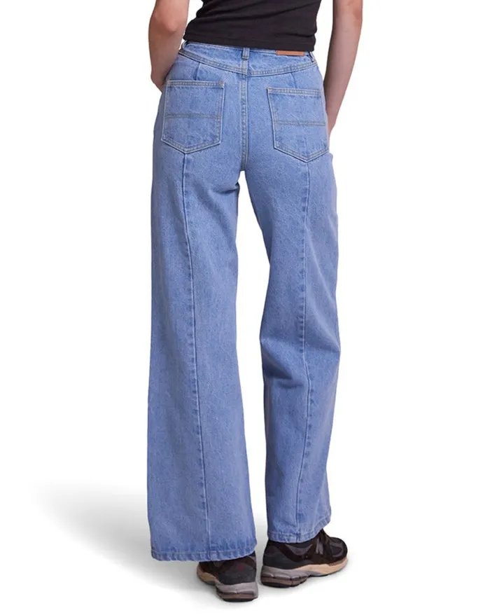 Jiro Jean 8211 Lt Stonewash Indigo Women Deus Ex Machina Bottoms Jiro Jean 8211 Lt Stonewash Indigo Women Deus Ex Machina Bottoms