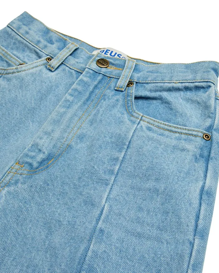 Jiro Jean 8211 Lt Stonewash Indigo Women Deus Ex Machina Bottoms Jiro Jean 8211 Lt Stonewash Indigo Women Deus Ex Machina Bottoms