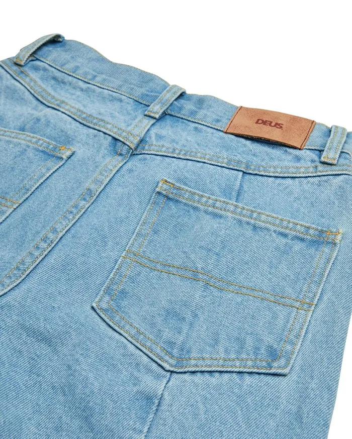 Jiro Jean 8211 Lt Stonewash Indigo Women Deus Ex Machina Bottoms Jiro Jean 8211 Lt Stonewash Indigo Women Deus Ex Machina Bottoms