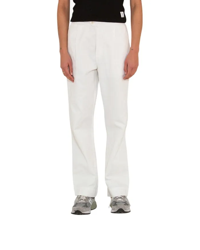 Juliette Pleat Pant Relaxed Fit 8211 Bleach White Women Deus Ex Machina Bottoms Juliette Pleat Pant Relaxed Fit 8211 Bleach White Women Deus Ex Machina Bottoms