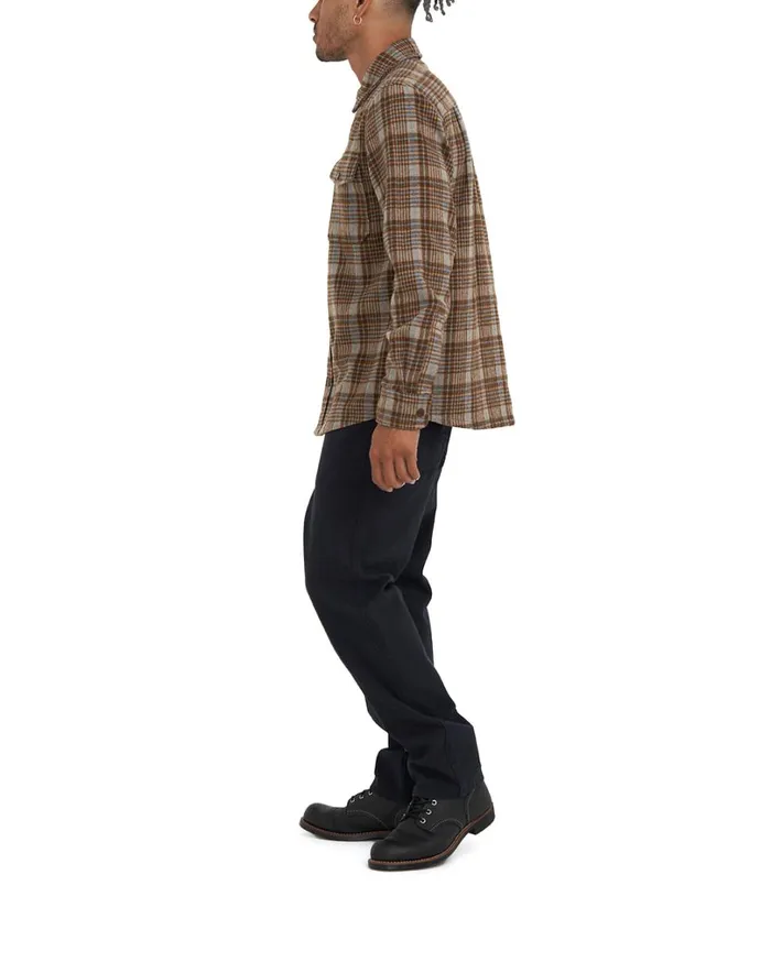 Kalyn Check Shirt 8211 Brown Check Men Deus Ex Machina Shirts Kalyn Check Shirt 8211 Brown Check Men Deus Ex Machina Shirts