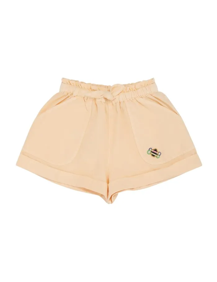 Kids Clothing Zimmermann August Utility Denim Short Macaroon