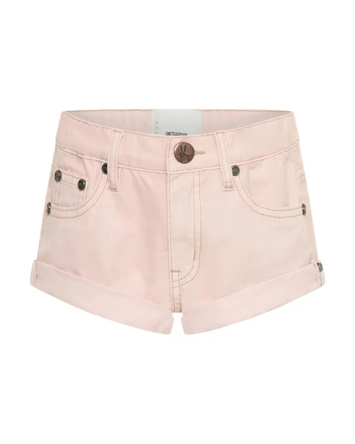 Kids One Teaspoon Kids BLUSH KIDS BANDIT SHORTS Kids One Teaspoon Kids BLUSH KIDS BANDIT SHORTS