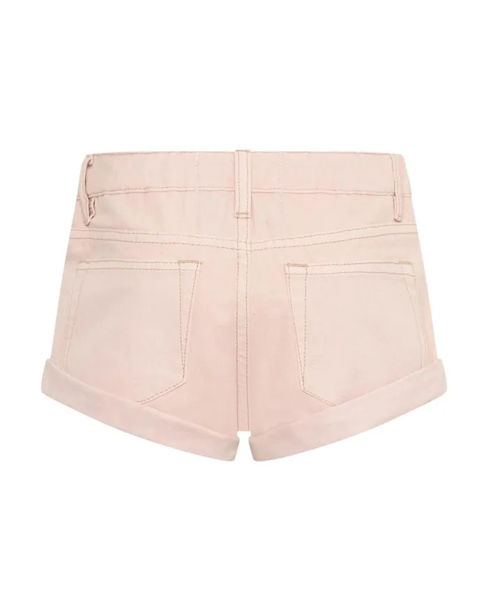 Kids One Teaspoon Kids BLUSH KIDS BANDIT SHORTS Kids One Teaspoon Kids BLUSH KIDS BANDIT SHORTS