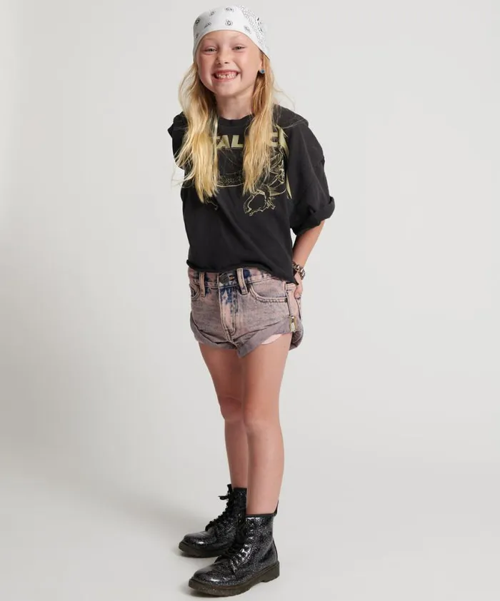 Kids One Teaspoon Kids DUSTY KIDS BANDIT DENIM SHORTS Kids One Teaspoon Kids DUSTY KIDS BANDIT DENIM SHORTS