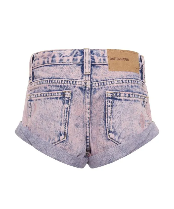Kids One Teaspoon Kids DUSTY KIDS BANDIT DENIM SHORTS Kids One Teaspoon Kids DUSTY KIDS BANDIT DENIM SHORTS