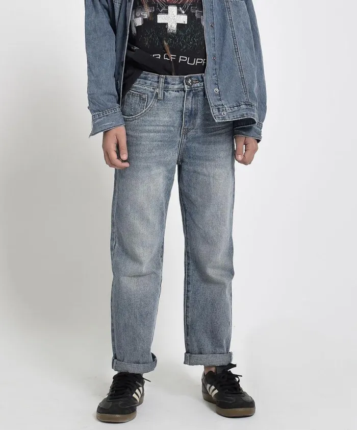 Kids One Teaspoon Kids KIDS AWESOME BAGGIES STRAIGHT LEG JEAN Kids One Teaspoon Kids KIDS AWESOME BAGGIES STRAIGHT LEG JEAN