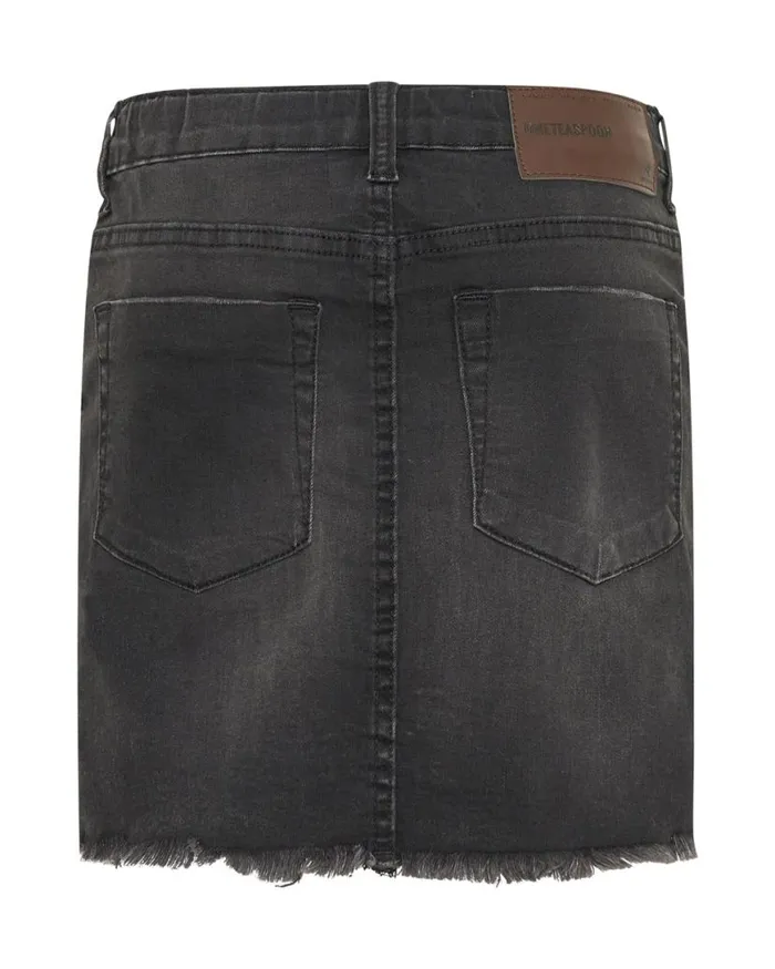 Kids One Teaspoon Kids KIDS BLACK PUNK 2020 MINI HIGH WAIST DENIM SKIRT Kids One Teaspoon Kids KIDS BLACK PUNK 2020 MINI HIGH WAIST DENIM SKIRT