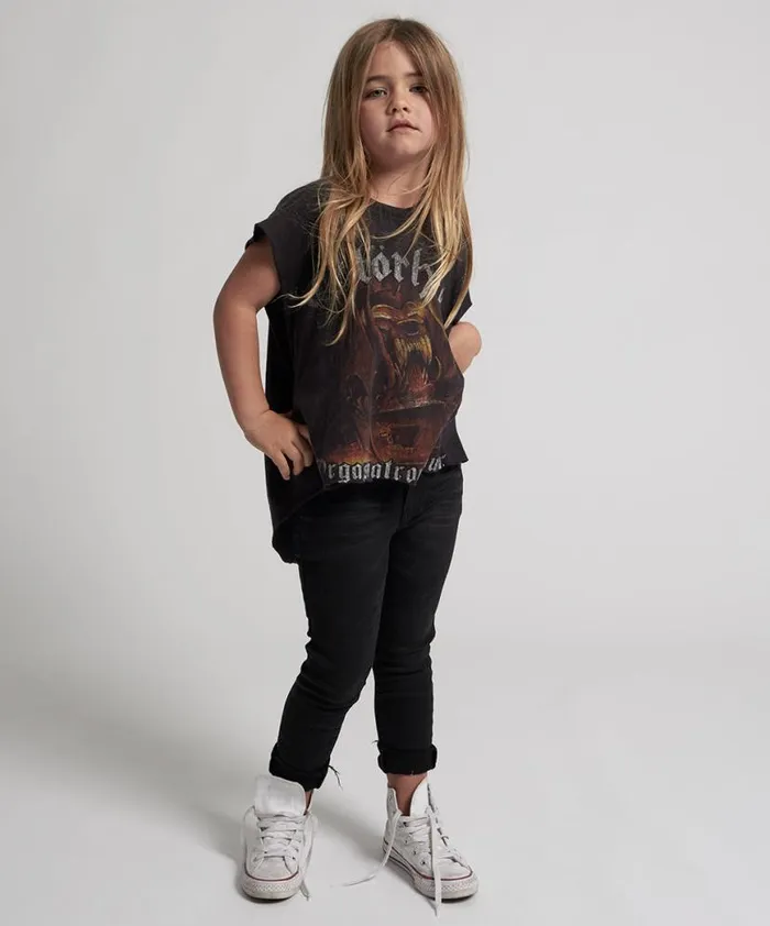 Kids One Teaspoon Kids KIDS FREEBIRDS II SKINNY JEAN Kids One Teaspoon Kids KIDS FREEBIRDS II SKINNY JEAN