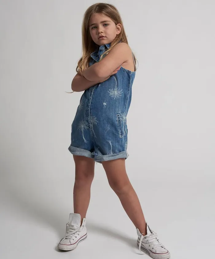 Kids One Teaspoon Kids KIDS MALIBU MINI BRAXTON JUMPSUIT Kids One Teaspoon Kids KIDS MALIBU MINI BRAXTON JUMPSUIT