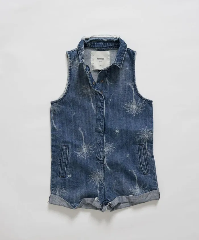 Kids One Teaspoon Kids KIDS MALIBU MINI BRAXTON JUMPSUIT Kids One Teaspoon Kids KIDS MALIBU MINI BRAXTON JUMPSUIT