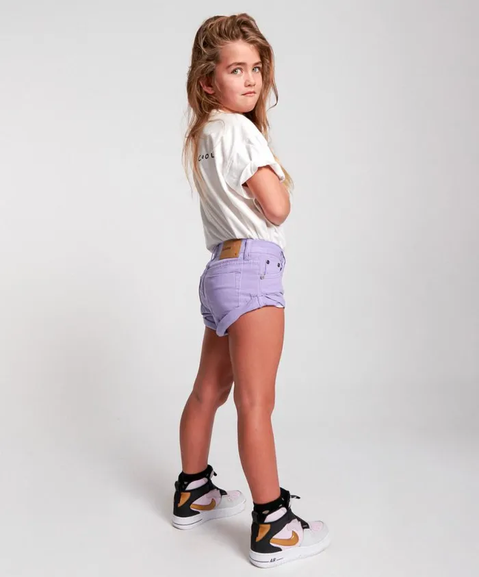 Kids One Teaspoon Kids KIDS PURPLE DOVE BANDITS Kids One Teaspoon Kids KIDS PURPLE DOVE BANDITS