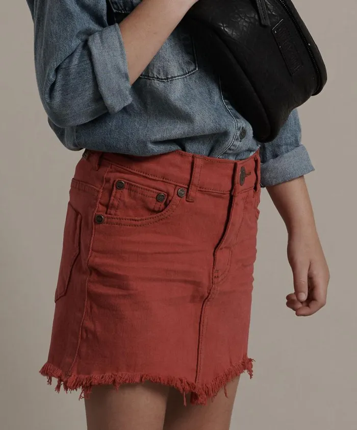 Kids One Teaspoon Kids KIDS RED PUNK 2020 MINI SKIRT Kids One Teaspoon Kids KIDS RED PUNK 2020 MINI SKIRT