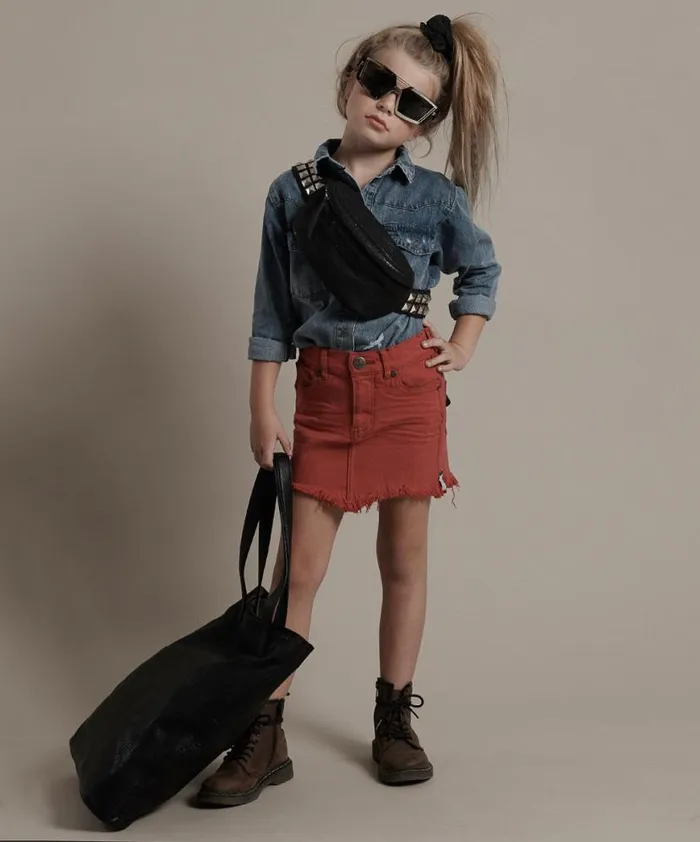 Kids One Teaspoon Kids KIDS RED PUNK 2020 MINI SKIRT Kids One Teaspoon Kids KIDS RED PUNK 2020 MINI SKIRT