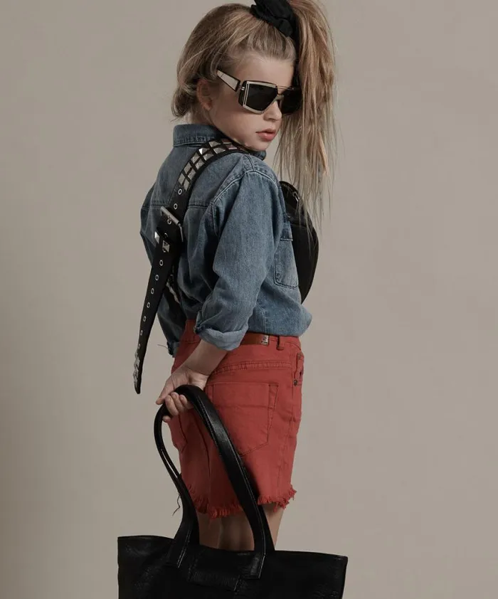 Kids One Teaspoon Kids KIDS RED PUNK 2020 MINI SKIRT Kids One Teaspoon Kids KIDS RED PUNK 2020 MINI SKIRT