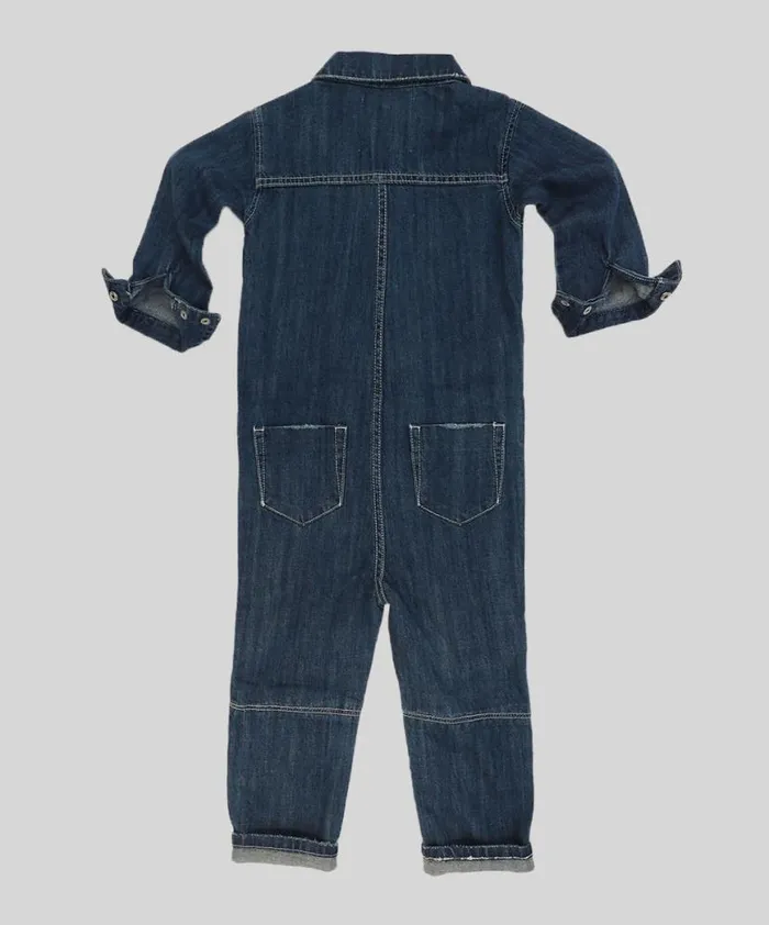 Kids One Teaspoon Kids KIDS RODEO BLUE PARADISE UTILITY SUIT Kids One Teaspoon Kids KIDS RODEO BLUE PARADISE UTILITY SUIT