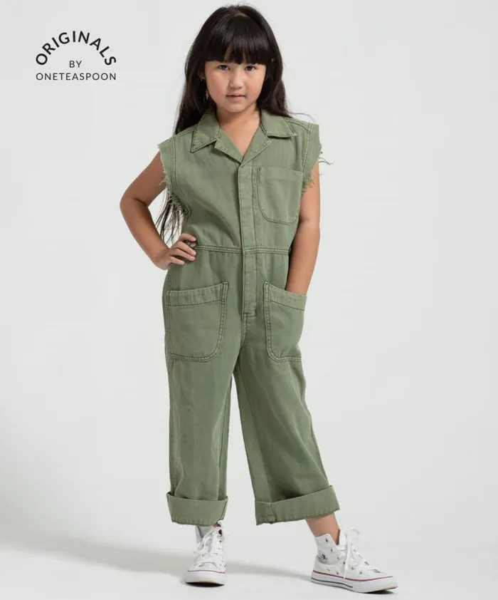 Kids One Teaspoon Kids KIDS SAFARI CAMP OVERALLS