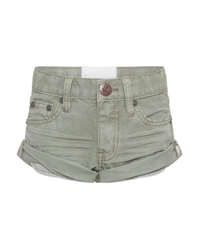 Kids One Teaspoon Kids SUPER KHAKI KIDS BANDIT DENIM SHORTS Kids One Teaspoon Kids SUPER KHAKI KIDS BANDIT DENIM SHORTS