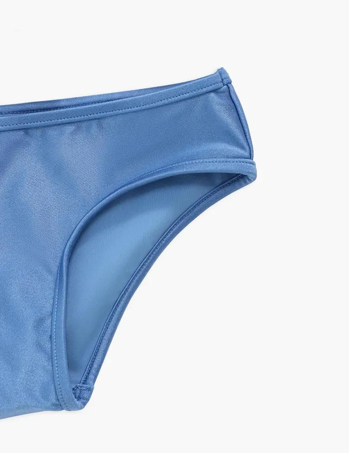 Kids Swimwear Zimmermann Junie Embroidery Frill Bikini Blue