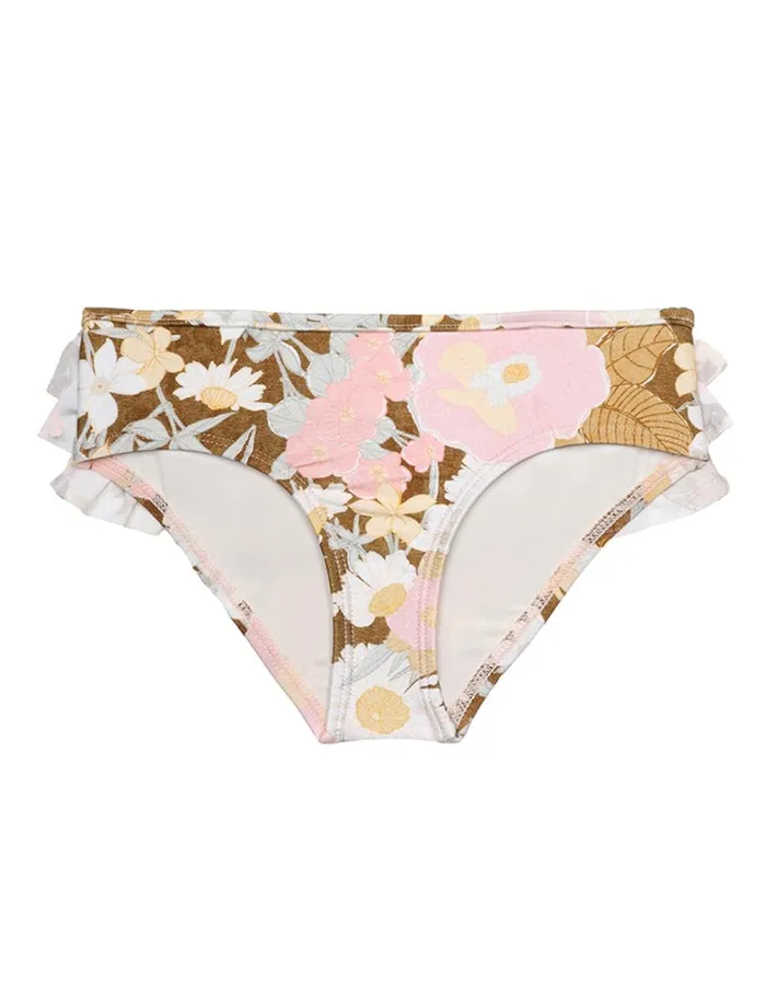 Kids Swimwear Zimmermann Pop Frill Pant Goldpeach Floral