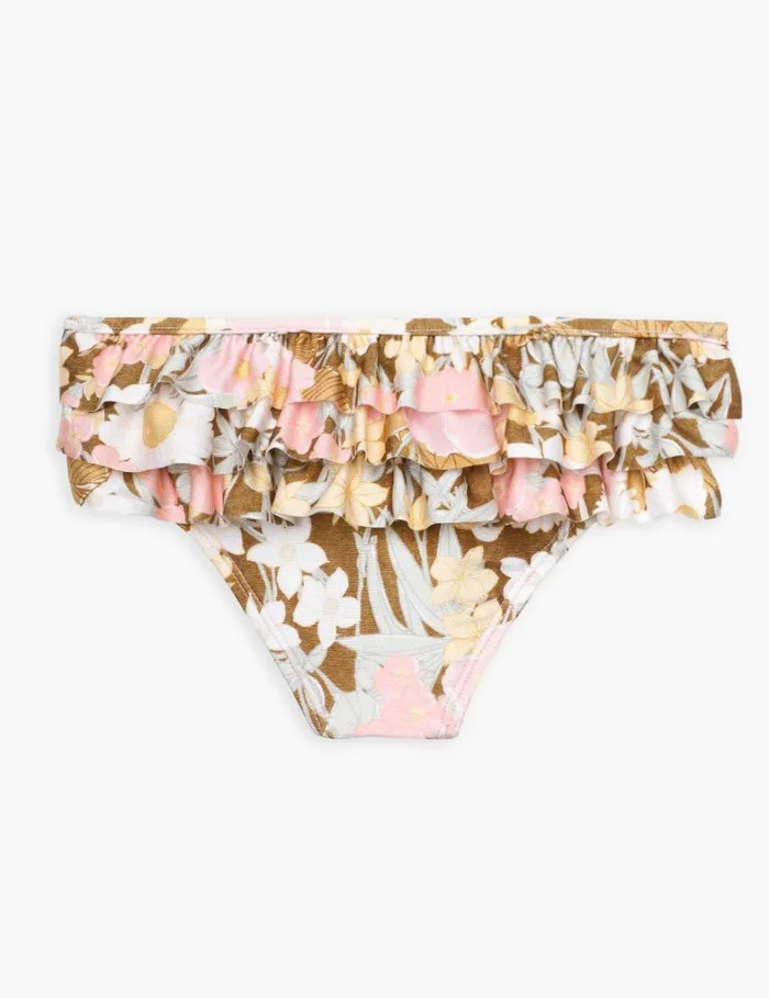 Kids Swimwear Zimmermann Pop Frill Pant Goldpeach Floral