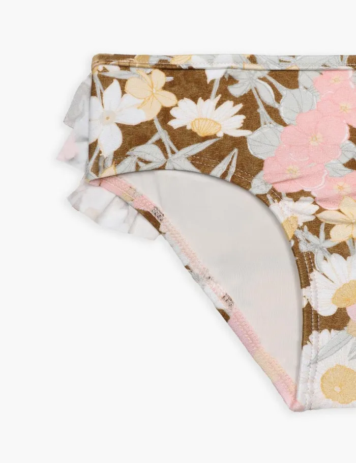 Kids Swimwear Zimmermann Pop Frill Pant Goldpeach Floral