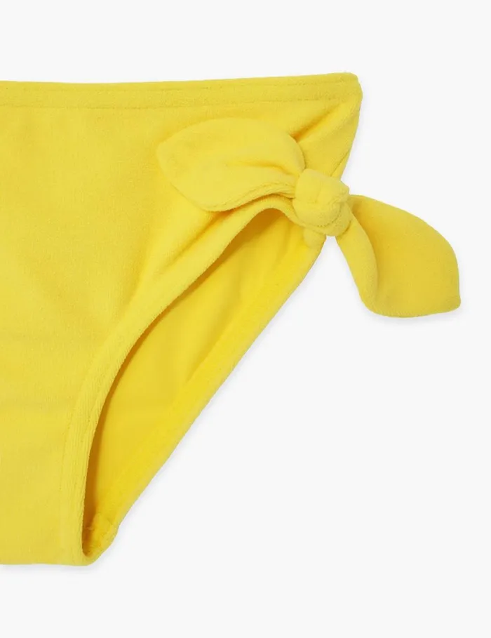 Kids Swimwear Zimmermann Pop Terry Tie Bikini Yellow