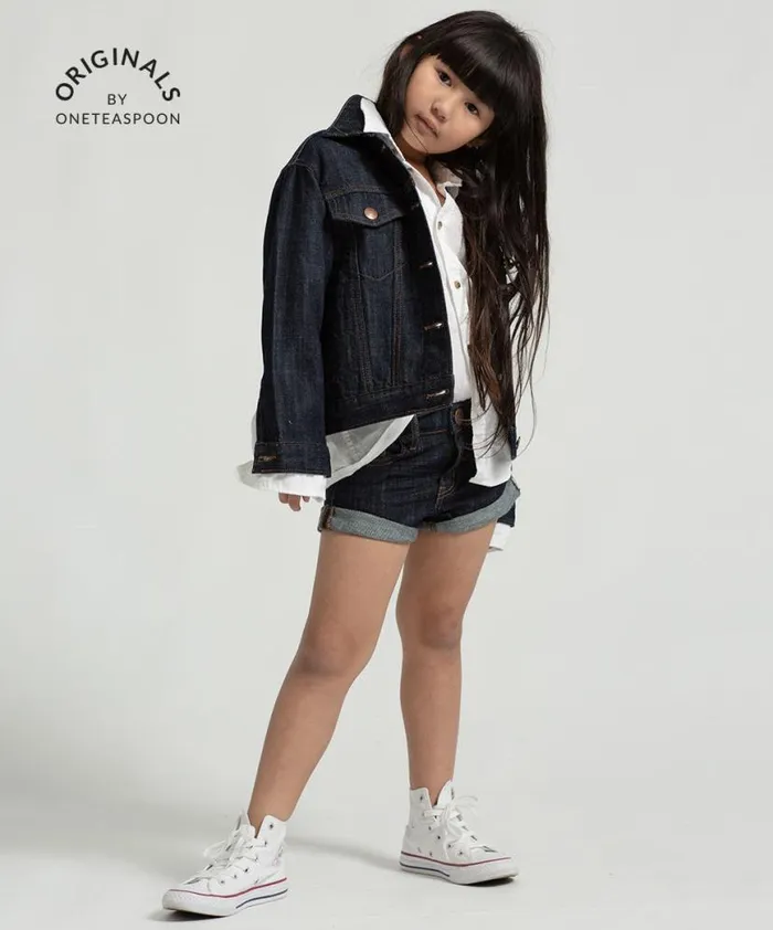 KidsWomen One Teaspoon Kids ORGANIC RAW BANDIT TRUCKER JACKET