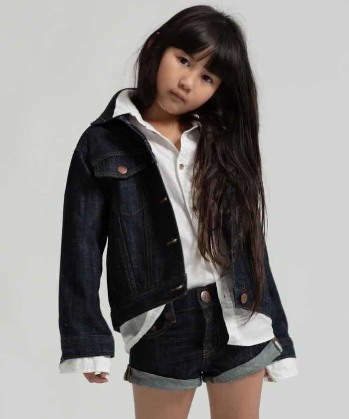 KidsWomen One Teaspoon Kids ORGANIC RAW BANDIT TRUCKER JACKET KidsWomen One Teaspoon Kids ORGANIC RAW BANDIT TRUCKER JACKET
