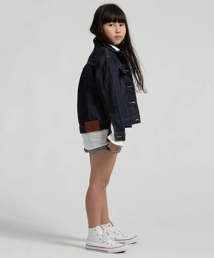 KidsWomen One Teaspoon Kids ORGANIC RAW BANDIT TRUCKER JACKET KidsWomen One Teaspoon Kids ORGANIC RAW BANDIT TRUCKER JACKET