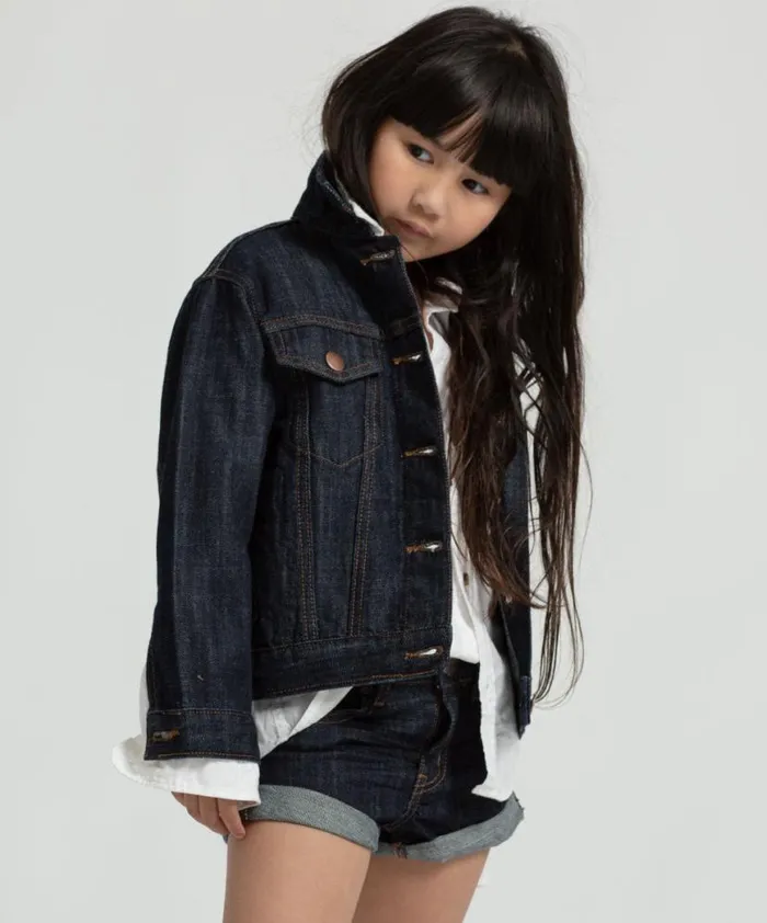 KidsWomen One Teaspoon Kids ORGANIC RAW BANDIT TRUCKER JACKET KidsWomen One Teaspoon Kids ORGANIC RAW BANDIT TRUCKER JACKET