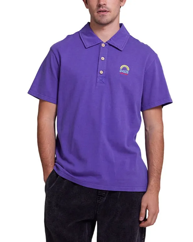 Layback Polo 8211 Deep Blue Men Deus Ex Machina Shirts