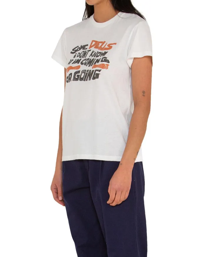 Left Feet Tee Regular Fit 8211 Natural Women Deus Ex Machina Tees Left Feet Tee Regular Fit 8211 Natural Women Deus Ex Machina Tees