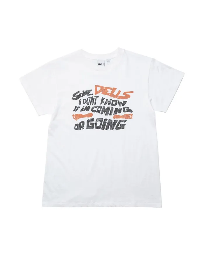 Left Feet Tee Regular Fit 8211 Natural Women Deus Ex Machina Tees Left Feet Tee Regular Fit 8211 Natural Women Deus Ex Machina Tees
