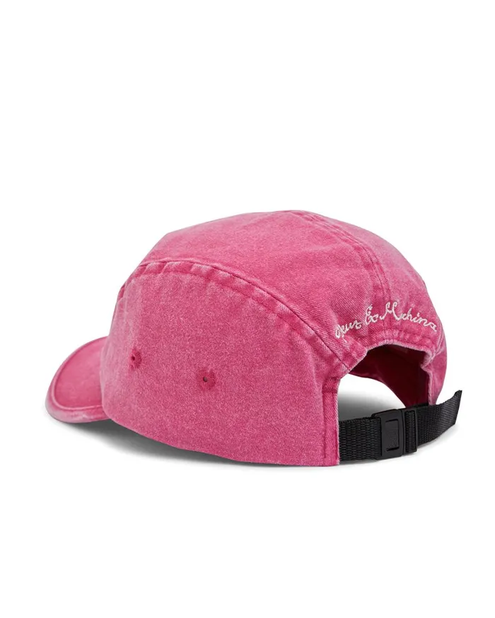 Leisure 5 Panel Cap 8211 Raspberry WomenMen Deus Ex Machina Headwear Leisure 5 Panel Cap 8211 Raspberry WomenMen Deus Ex Machina Headwear