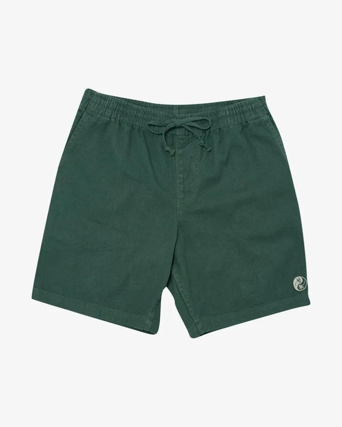 Leisure Short 8211 Hunter Green Men Deus Ex Machina Shorts Leisure Short 8211 Hunter Green Men Deus Ex Machina Shorts