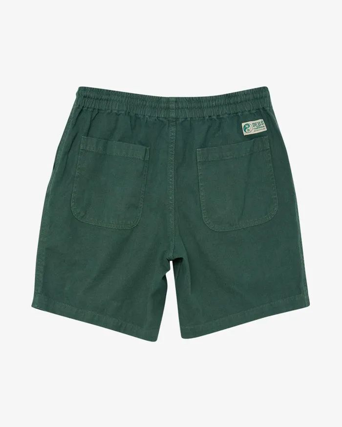 Leisure Short 8211 Hunter Green Men Deus Ex Machina Shorts Leisure Short 8211 Hunter Green Men Deus Ex Machina Shorts