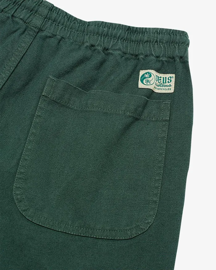 Leisure Short 8211 Hunter Green Men Deus Ex Machina Shorts Leisure Short 8211 Hunter Green Men Deus Ex Machina Shorts