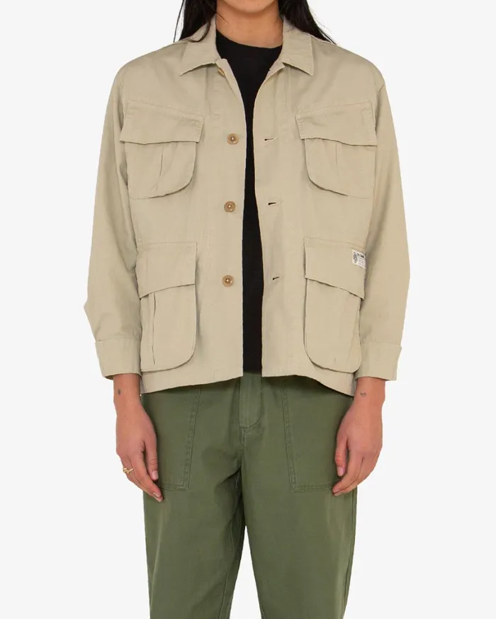 Lennie Shirt Relaxed Fit 8211 Safari Women Deus Ex Machina Shirts