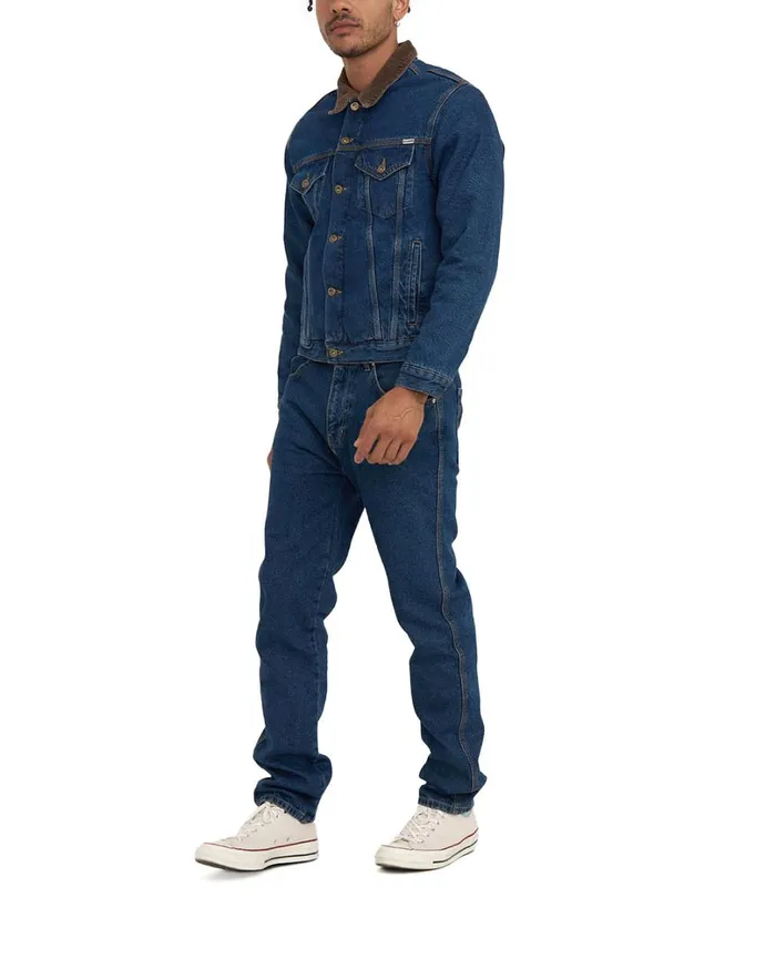 Leon Trucker 8211 Rinse Wash Men Deus Ex Machina Jackets Leon Trucker 8211 Rinse Wash Men Deus Ex Machina Jackets
