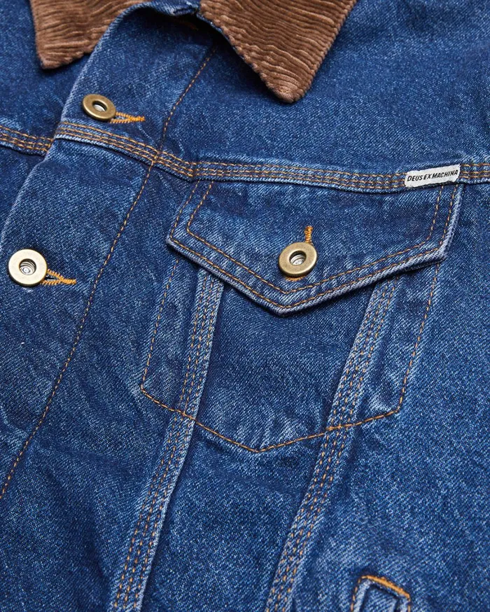 Leon Trucker 8211 Rinse Wash Men Deus Ex Machina Jackets Leon Trucker 8211 Rinse Wash Men Deus Ex Machina Jackets