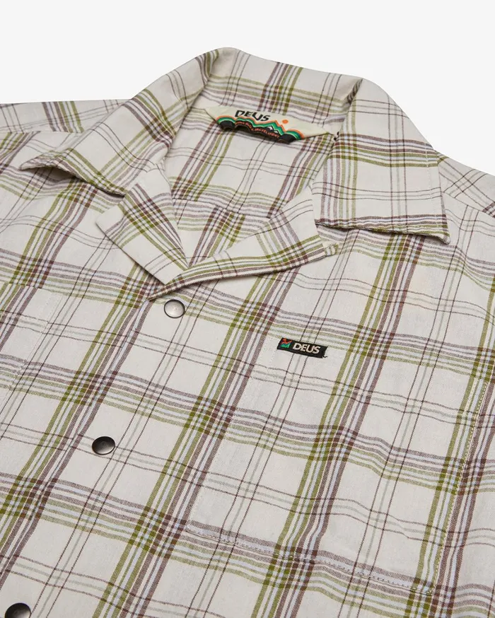 Levitate Shirt Natural Men Deus Ex Machina Shirts Levitate Shirt Natural Men Deus Ex Machina Shirts