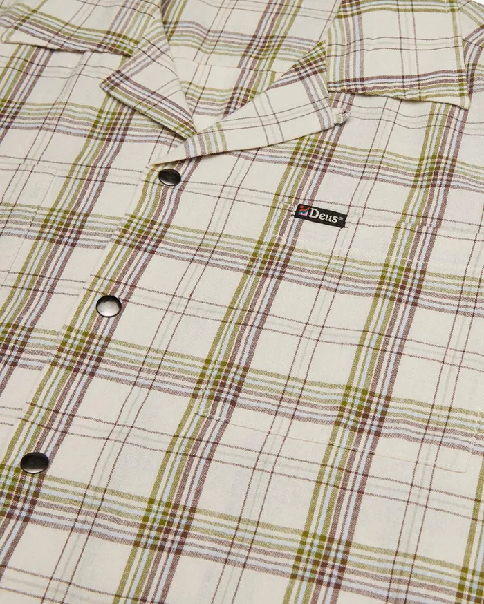 Levitate Shirt Natural Men Deus Ex Machina Shirts Levitate Shirt Natural Men Deus Ex Machina Shirts