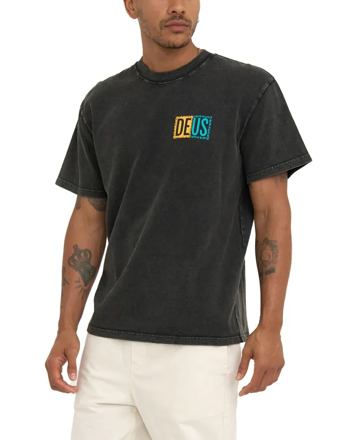 Lineup Tee 8211 Anthracite Men Deus Ex Machina Tees