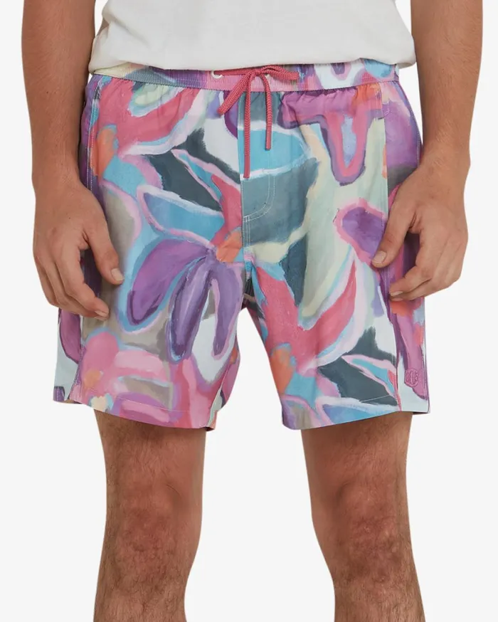 Lorelei Boardshort Mesh 8211 Magenta Men Deus Ex Machina Boardshorts