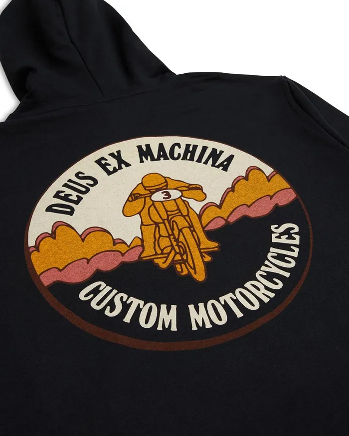 Max Speed Hoodie 8211 Black Men Deus Ex Machina Hoodies and Sweaters Max Speed Hoodie 8211 Black Men Deus Ex Machina Hoodies and Sweaters