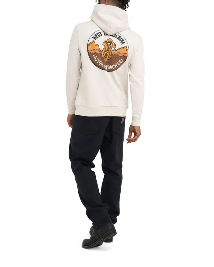 Max Speed Hoodie 8211 Dirty White Men Deus Ex Machina Hoodies and Sweaters Max Speed Hoodie 8211 Dirty White Men Deus Ex Machina Hoodies and Sweaters